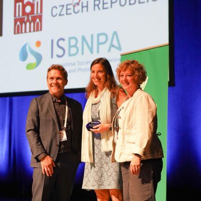 HBCP researcher receives "One to Watch" award at International Society of Behaviour Nutrition and Physical Activity conference